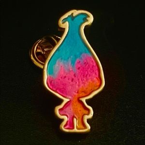 Betsey Johnson Multicolored Troll brooch pen